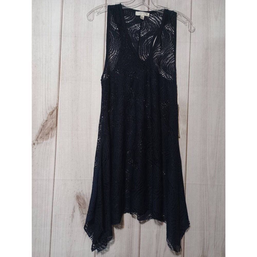 Kenar Swim Cover Ladies Medium Navy Razor Back